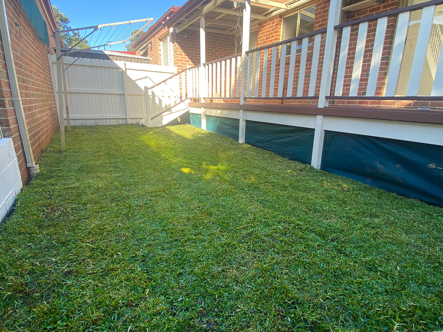 landscaping grass installation pendle hill after
