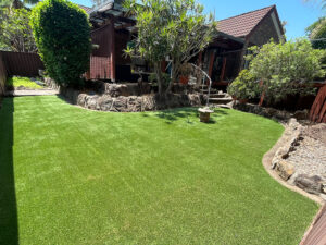 synthetic grass installation landscaping schofields