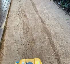 artificial turf installation ground leveling