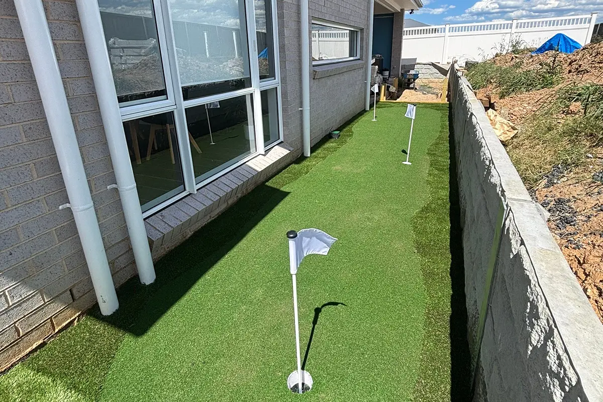 mini golf artificial grass